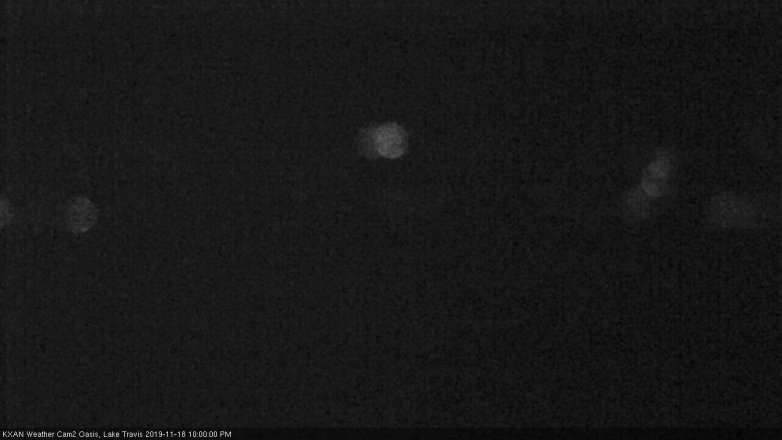Lake Travis webcam, November 18, 2019 10:00 PM CT