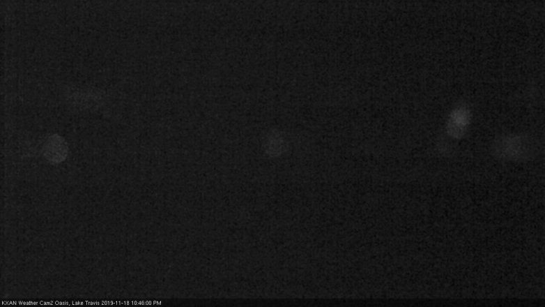 Lake Travis webcam, November 18, 2019 10:45 PM CT