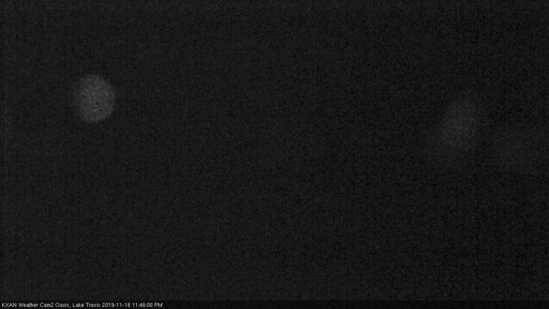 Lake Travis webcam, November 18, 2019 11:45 PM CT
