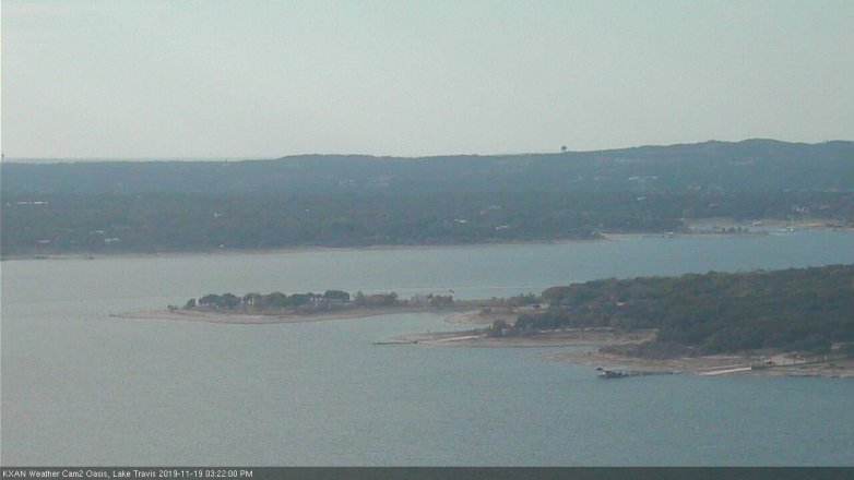 Lake Travis webcam, November 19, 2019 3:25 PM CT