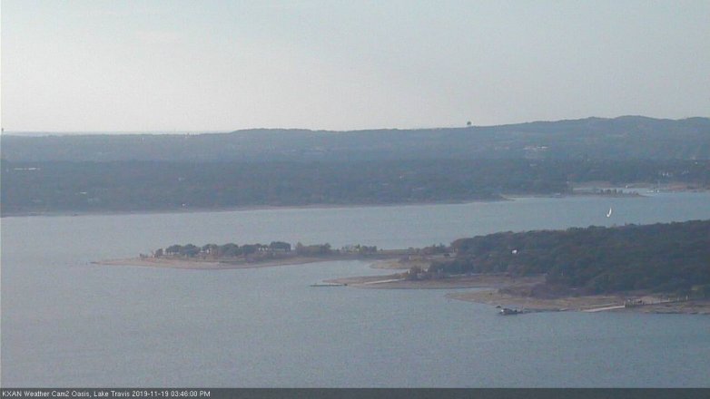 Lake Travis webcam, November 19, 2019 3:45 PM CT