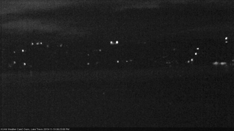 Lake Travis webcam, November 19, 2019 6:25 PM CT