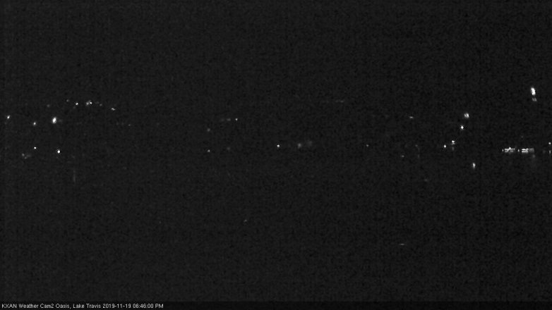 Lake Travis webcam, November 19, 2019 6:45 PM CT