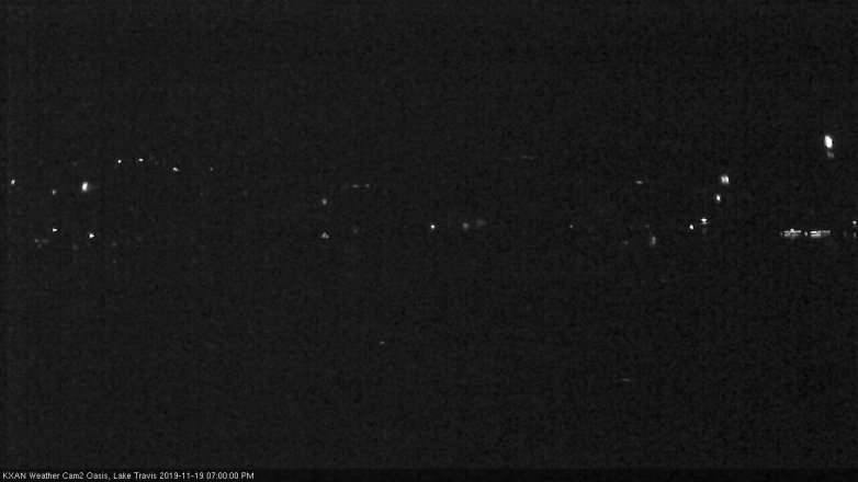 Lake Travis webcam, November 19, 2019 7:00 PM CT