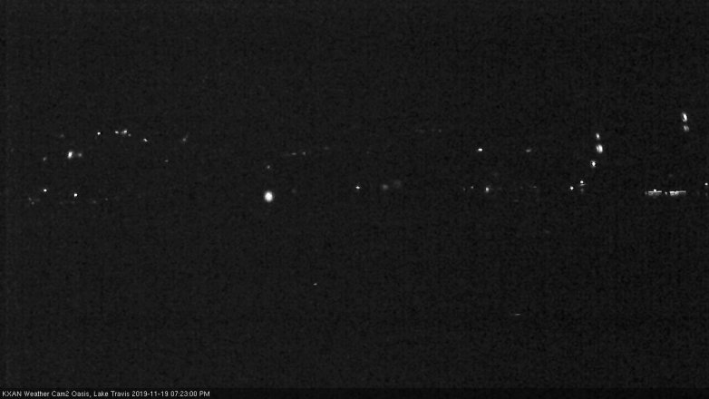 Lake Travis webcam, November 19, 2019 7:25 PM CT