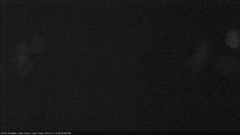 Lake Travis webcam, November 19, 2019 8:25 PM CT