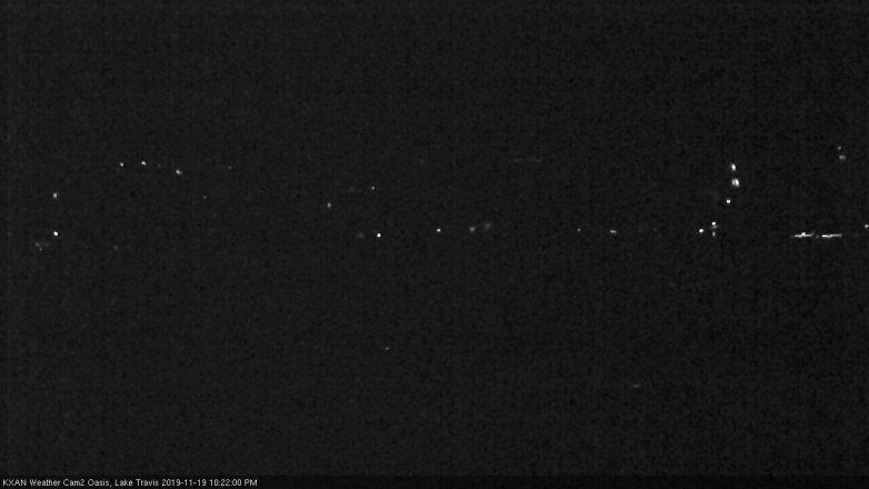 Lake Travis webcam, November 19, 2019 10:25 PM CT