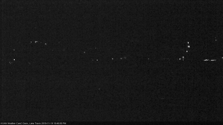 Lake Travis webcam, November 19, 2019 10:45 PM CT