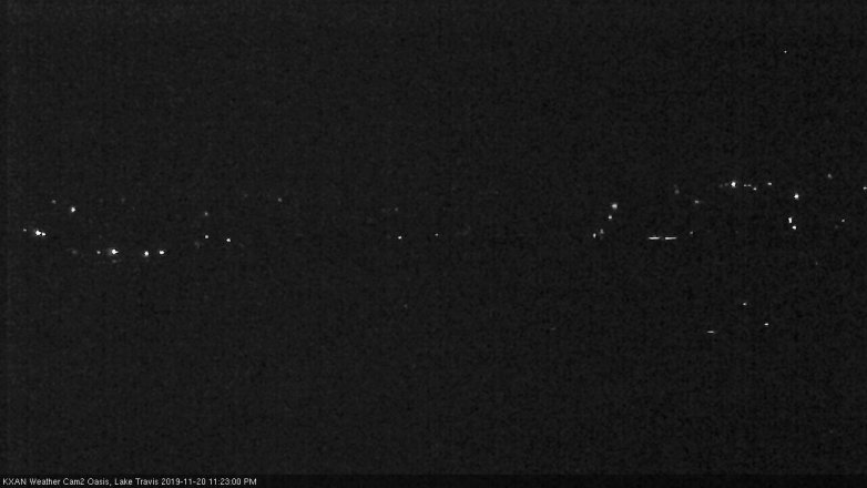 Lake Travis webcam, November 20, 2019 11:25 PM CT