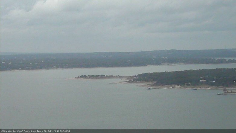 Lake Travis webcam, November 21, 2019 12:25 PM CT