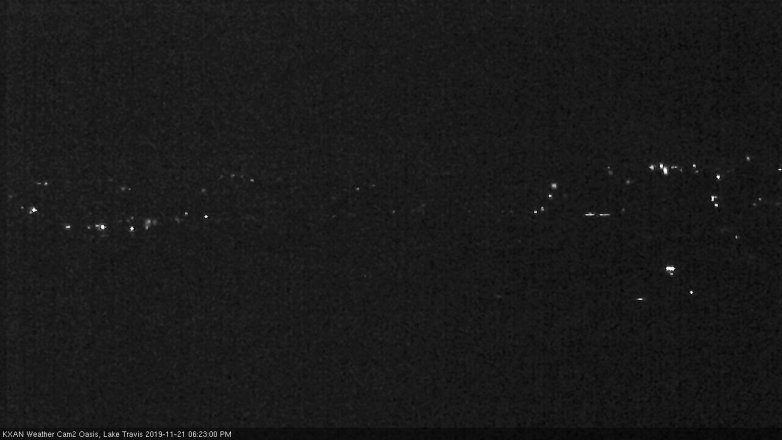 Lake Travis webcam, November 21, 2019 6:25 PM CT