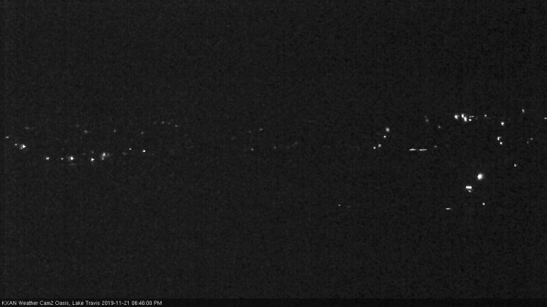 Lake Travis webcam, November 21, 2019 6:45 PM CT