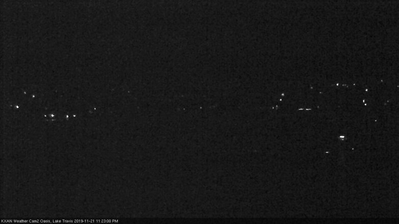 Lake Travis webcam, November 21, 2019 11:25 PM CT