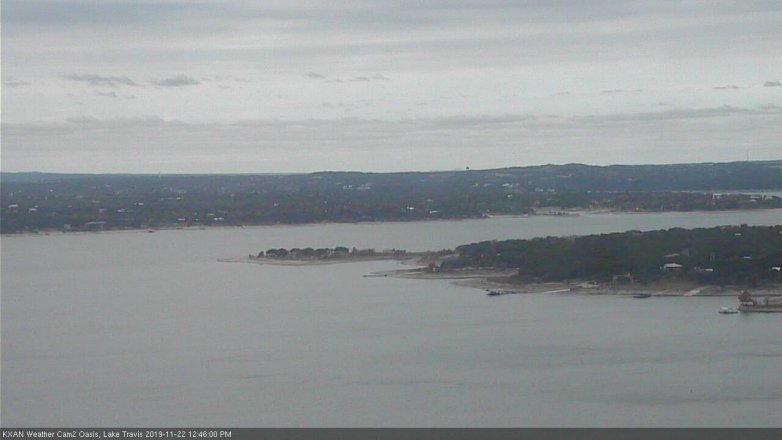 Lake Travis webcam, November 22, 2019 12:45 PM CT