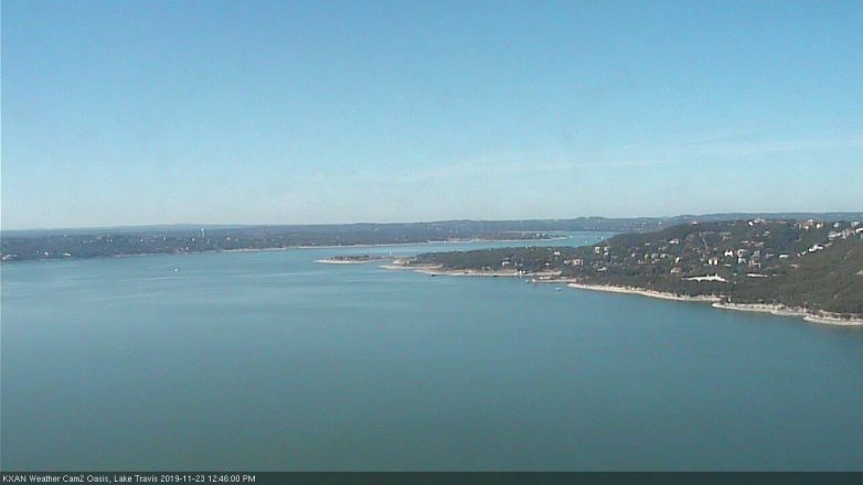 Lake Travis webcam, November 23, 2019 12:45 PM CT