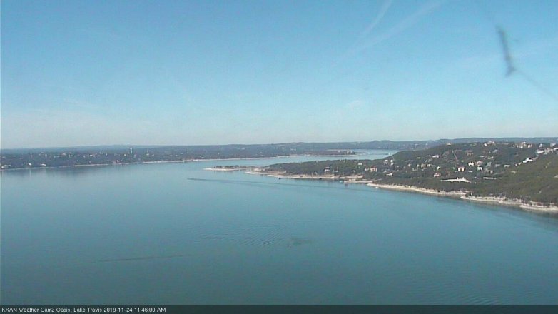 Lake Travis webcam, November 24, 2019 11:45 AM CT