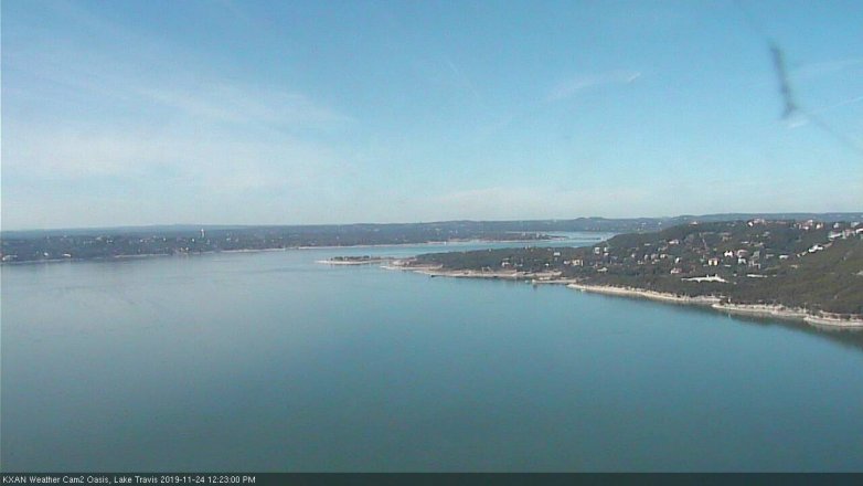 Lake Travis webcam, November 24, 2019 12:25 PM CT