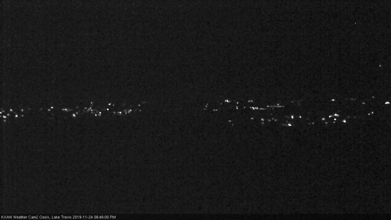 Lake Travis webcam, November 24, 2019 6:45 PM CT