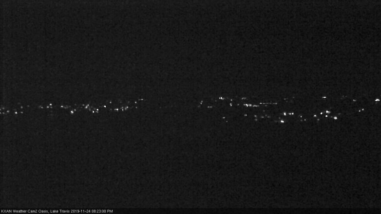 Lake Travis webcam, November 24, 2019 8:25 PM CT