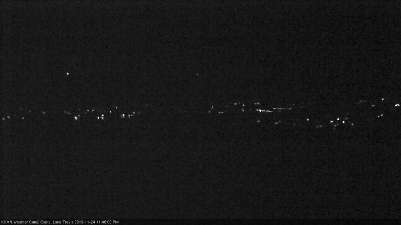 Lake Travis webcam, November 24, 2019 11:45 PM CT