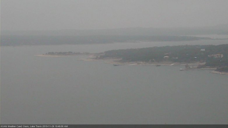 Lake Travis webcam, November 26, 2019 10:45 AM CT