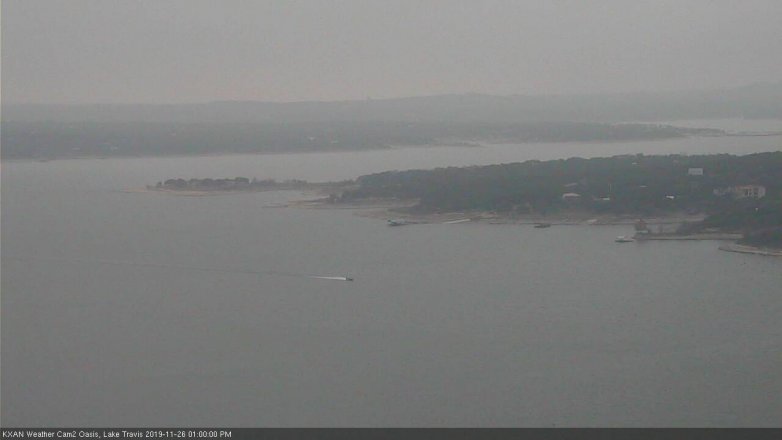 Lake Travis webcam, November 26, 2019 1:00 PM CT