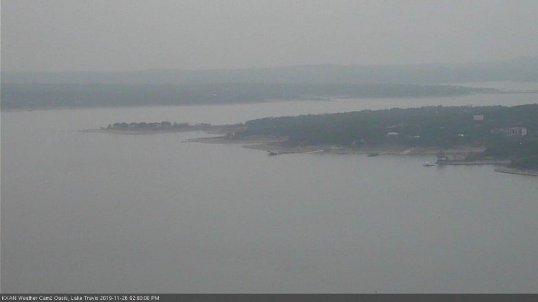 Lake Travis webcam, November 26, 2019 2:00 PM CT