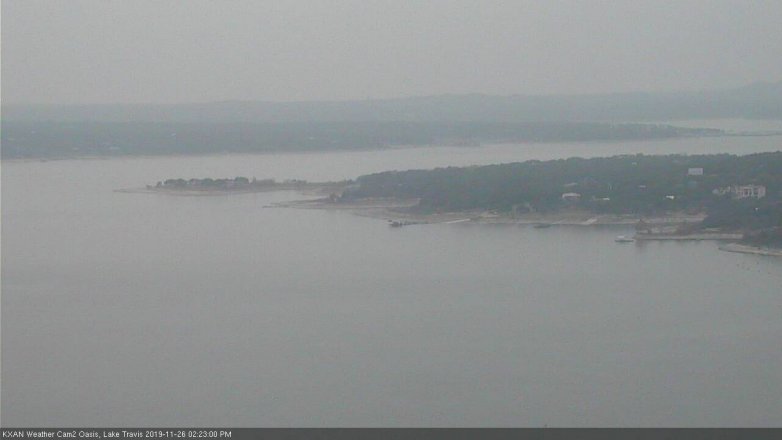 Lake Travis webcam, November 26, 2019 2:25 PM CT