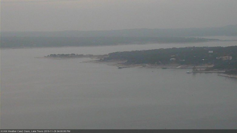 Lake Travis webcam, November 26, 2019 4:00 PM CT