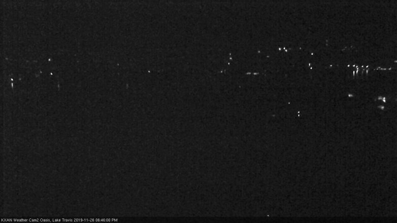 Lake Travis webcam, November 26, 2019 6:45 PM CT