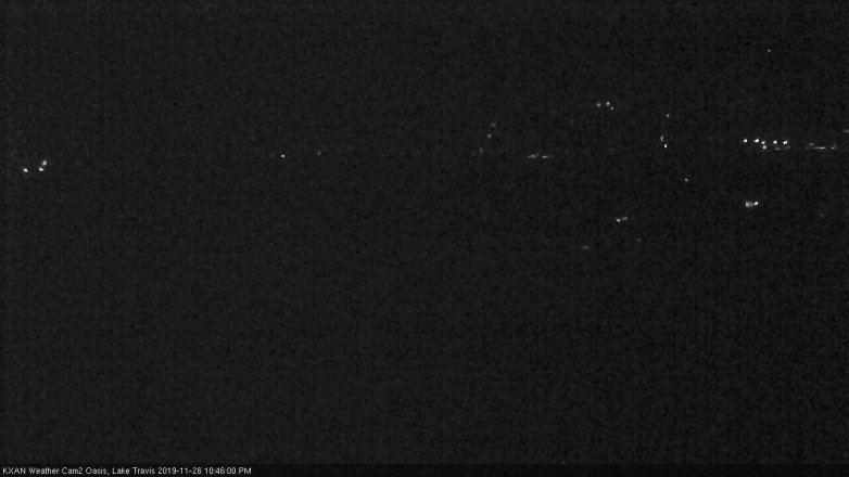 Lake Travis webcam, November 26, 2019 10:45 PM CT