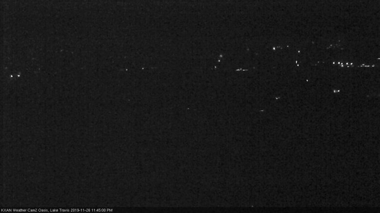 Lake Travis webcam, November 26, 2019 11:45 PM CT
