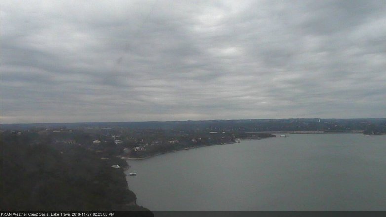 Lake Travis webcam, November 27, 2019 2:25 PM CT