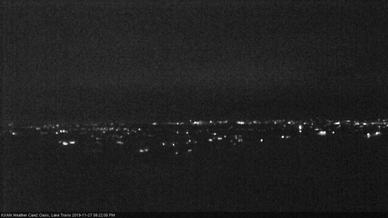 Lake Travis webcam, November 27, 2019 6:25 PM CT