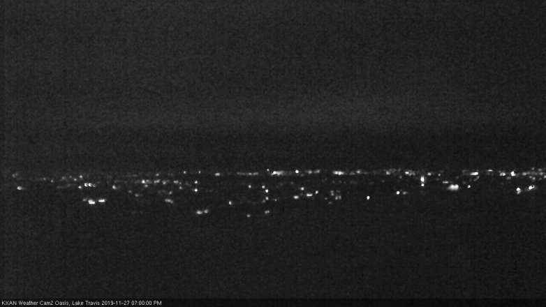 Lake Travis webcam, November 27, 2019 7:00 PM CT