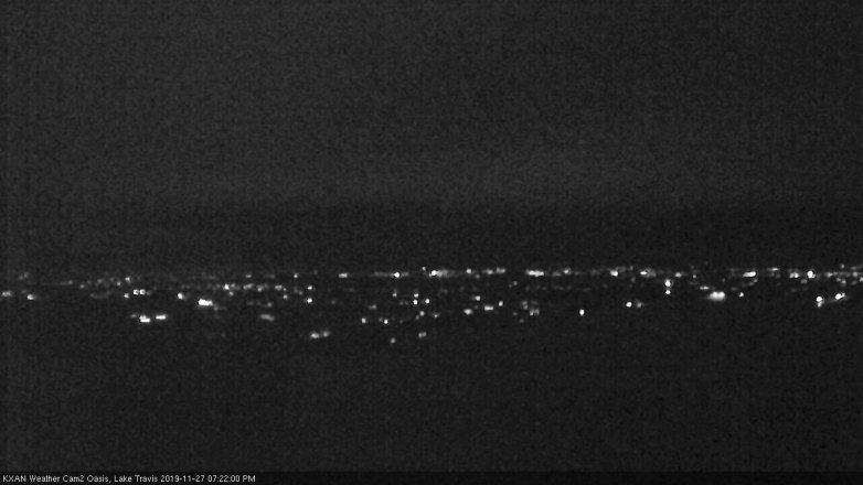 Lake Travis webcam, November 27, 2019 7:25 PM CT