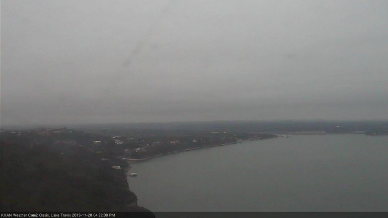 Lake Travis webcam, November 28, 2019 4:25 PM CT