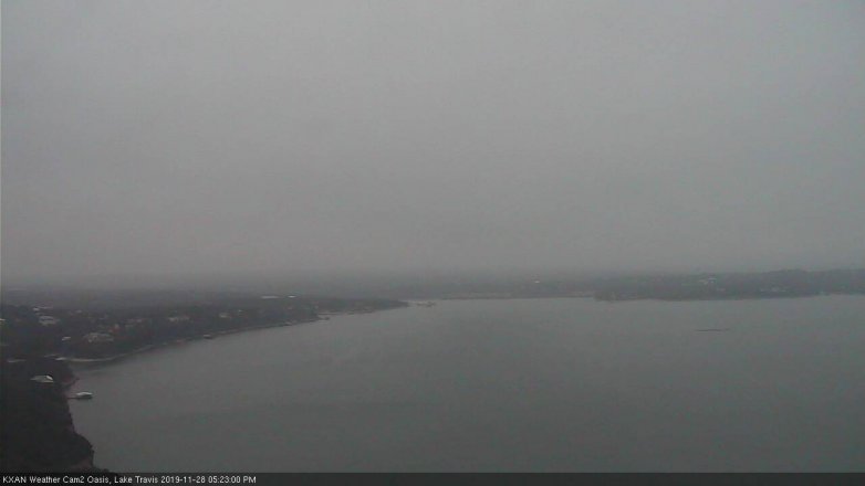 Lake Travis webcam, November 28, 2019 5:25 PM CT