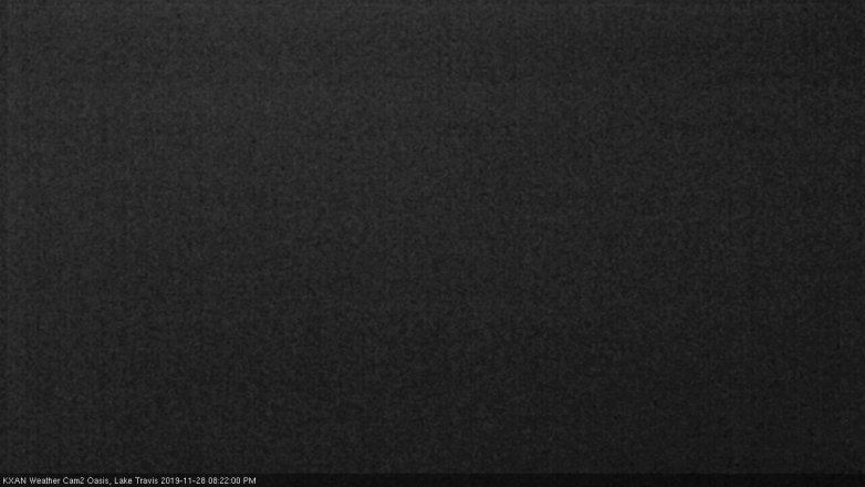 Lake Travis webcam, November 28, 2019 8:25 PM CT