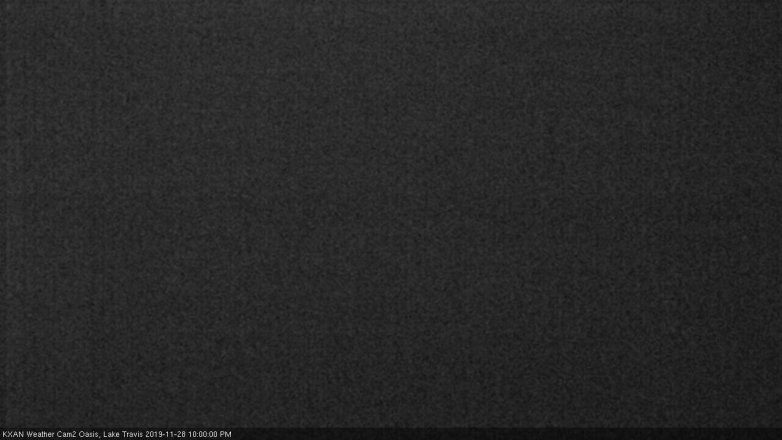 Lake Travis webcam, November 28, 2019 10:00 PM CT