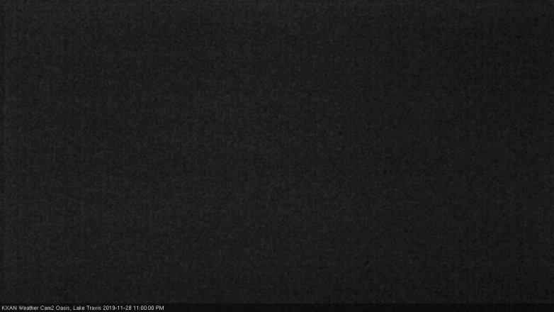 Lake Travis webcam, November 28, 2019 11:00 PM CT