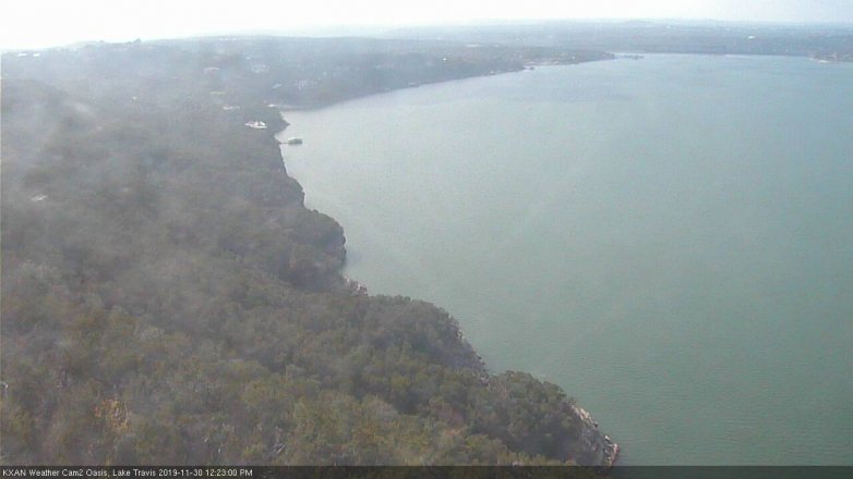 Lake Travis webcam, November 30, 2019 12:25 PM CT