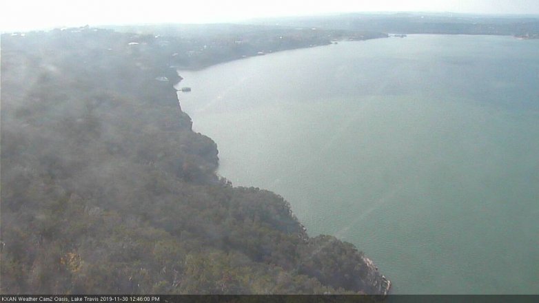 Lake Travis webcam, November 30, 2019 12:45 PM CT