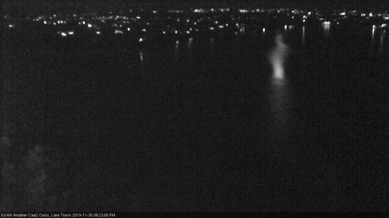 Lake Travis webcam, November 30, 2019 8:25 PM CT