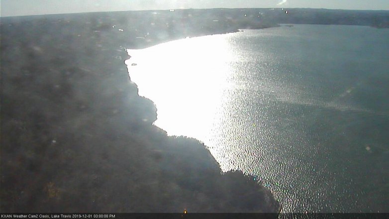 Lake Travis webcam, December 1, 2019 3:00 PM CT