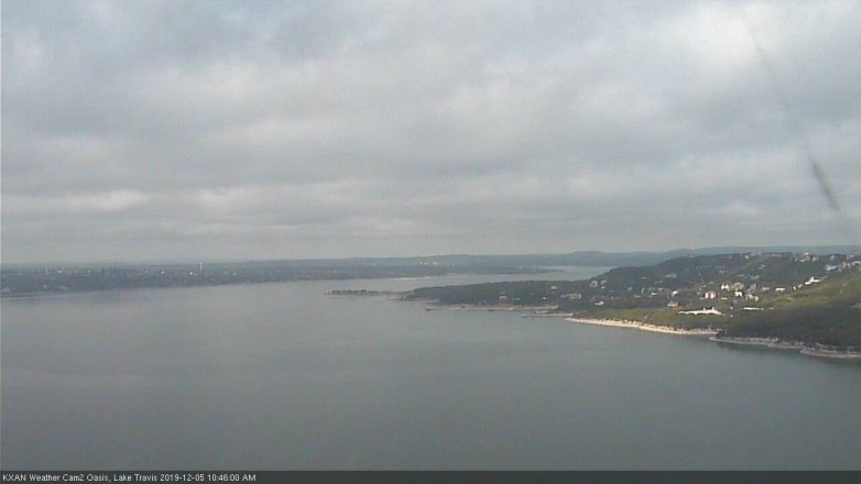 Lake Travis webcam, December 5, 2019 10:45 AM CT