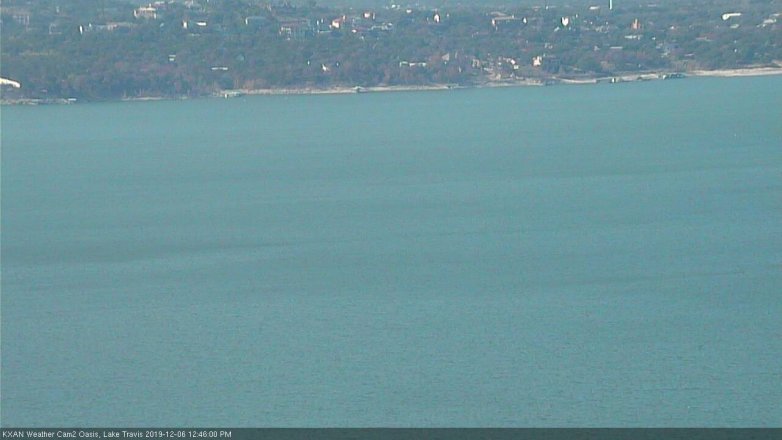Lake Travis webcam, December 6, 2019 12:45 PM CT