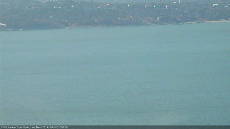 Lake Travis webcam, December 6, 2019 2:25 PM CT
