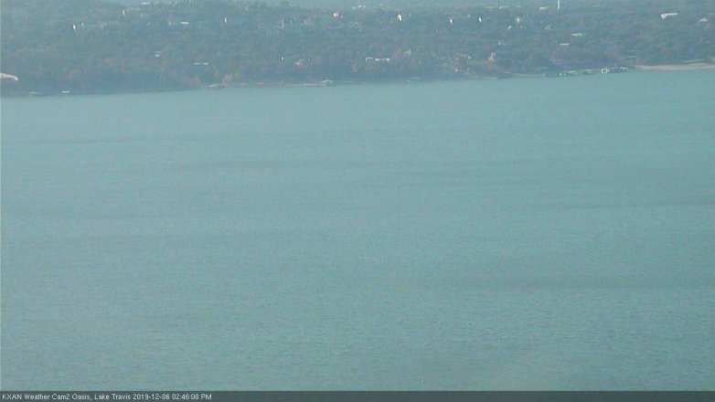 Lake Travis webcam, December 6, 2019 2:45 PM CT