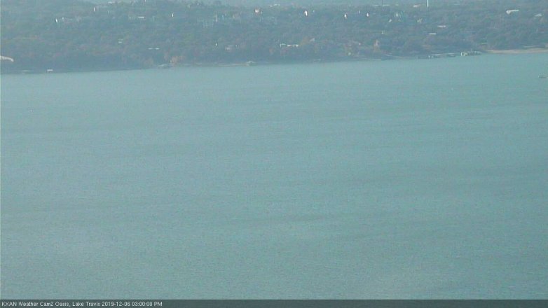 Lake Travis webcam, December 6, 2019 3:00 PM CT